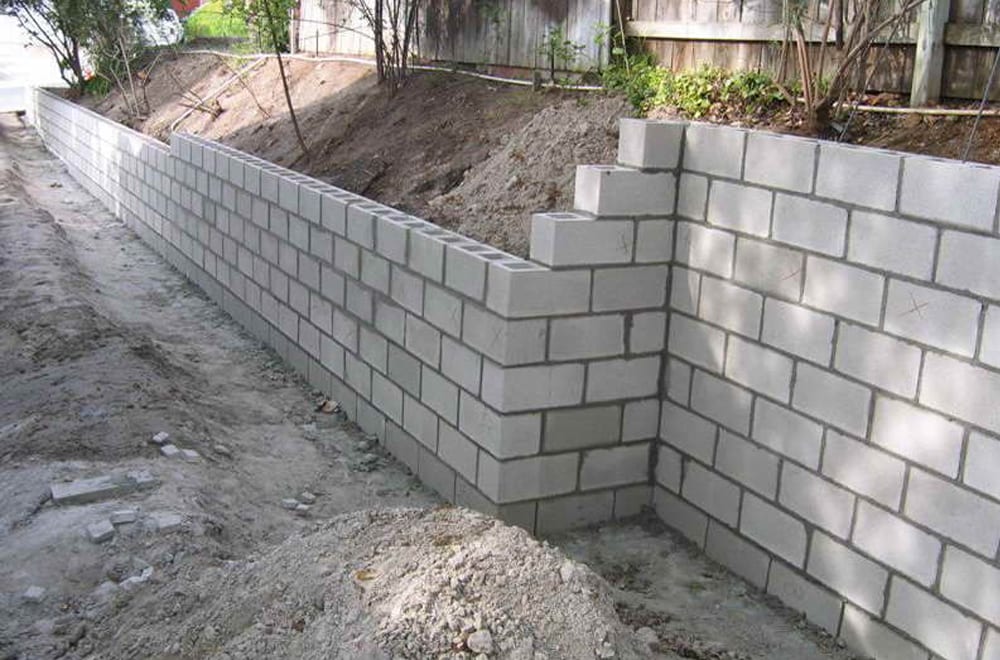 8x8x16 Concrete Block - Grey