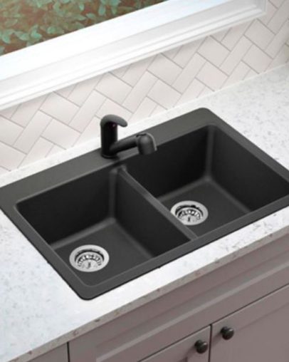 Blanco Corence Double Bowl Sink Anthracite 401911 (1)