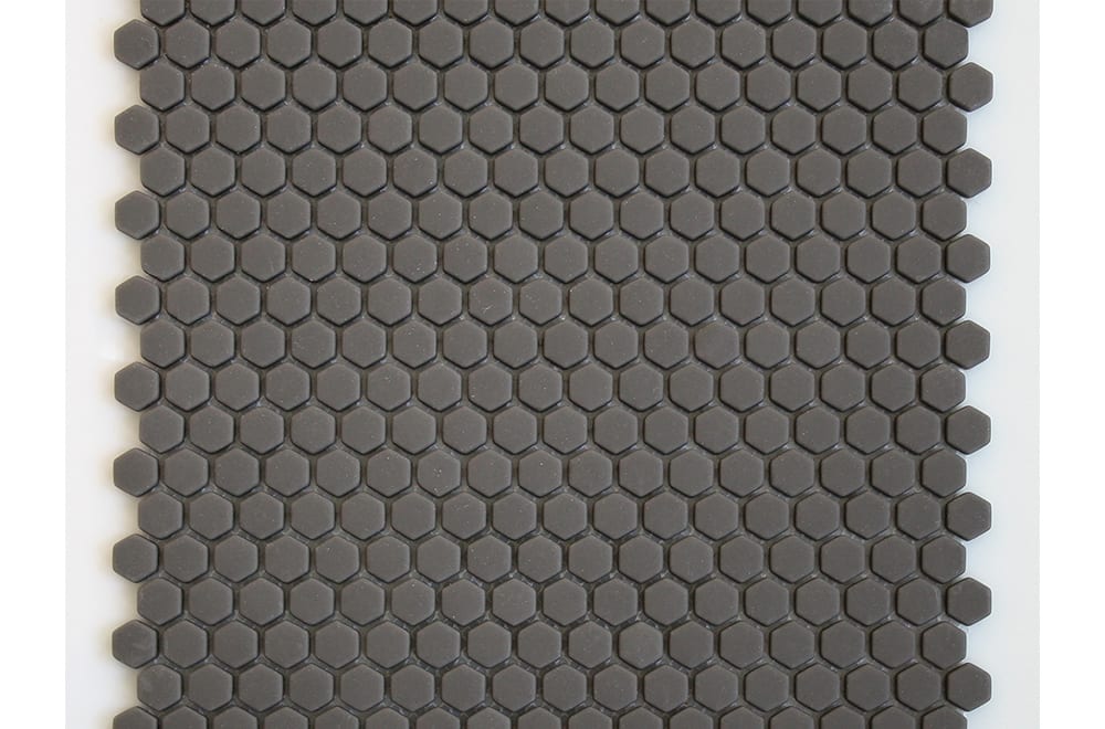 Ceratec Precious Hex .6x.6 Tile Dark Grey