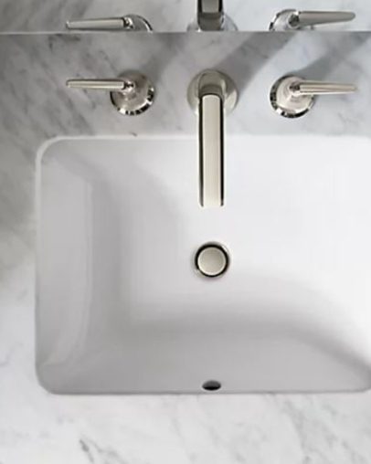 Kohler Caxton rectangle undermount sink