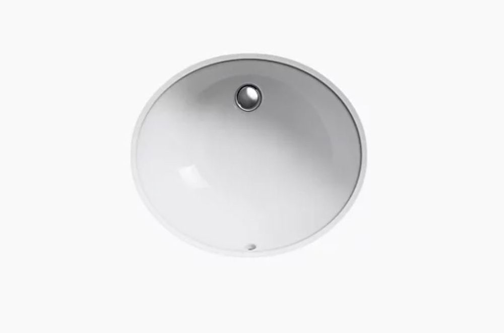 Kohler caxton oval undermount sink