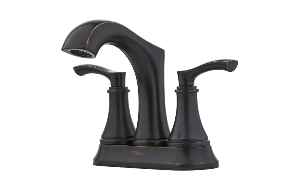 Pfister Auden 2 handle lavatory faucet in tuscan bronze LF048ADYY
