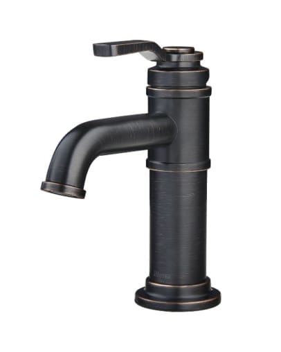 Pfister Breckenridge 1 handle lavatory faucet matte black LF042BCBB