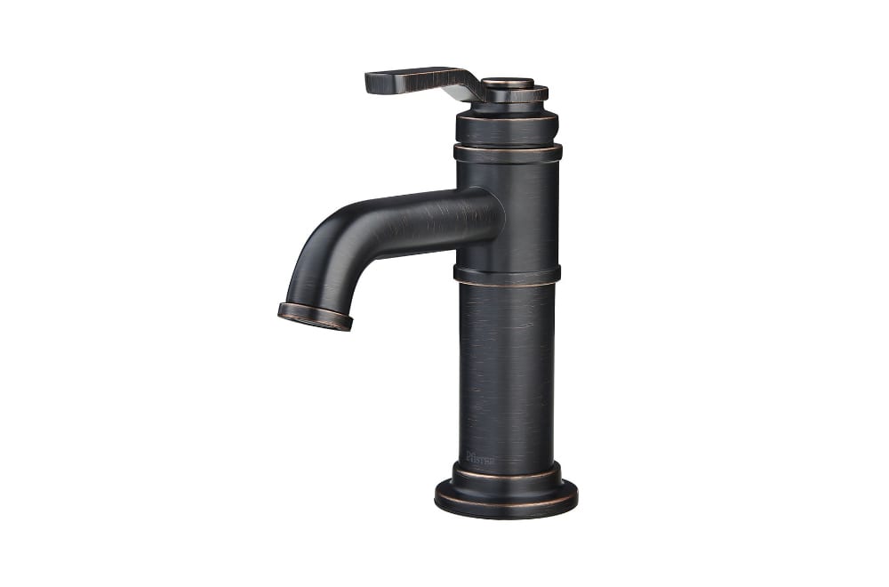 Pfister Breckenridge 1 handle lavatory faucet matte black LF042BCBB