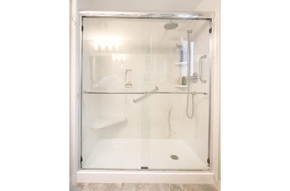 Shodor 54x70 silver Shower Door (3)