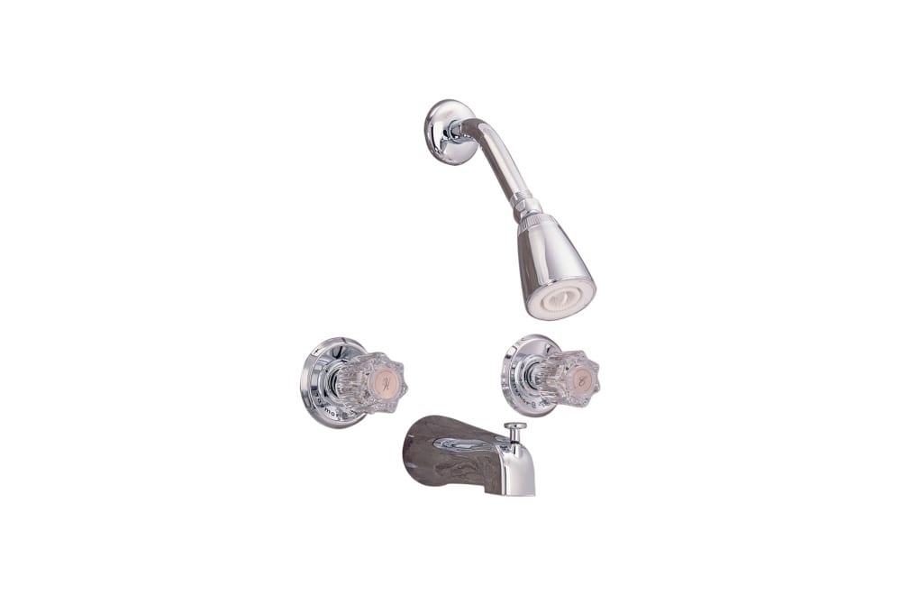 Taymor Sunglow 2 Handle Tub & Shower Faucet chrome 06-9907