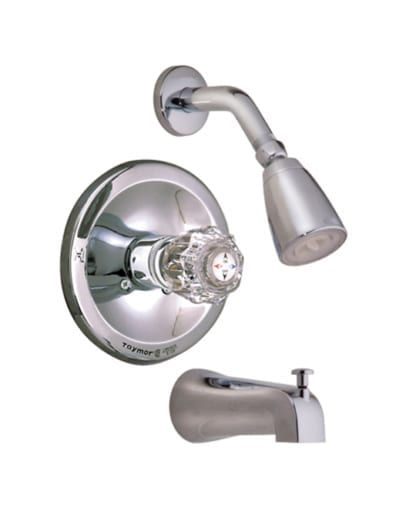 taymor sunglow tub and shower faucet chrome 06-9906
