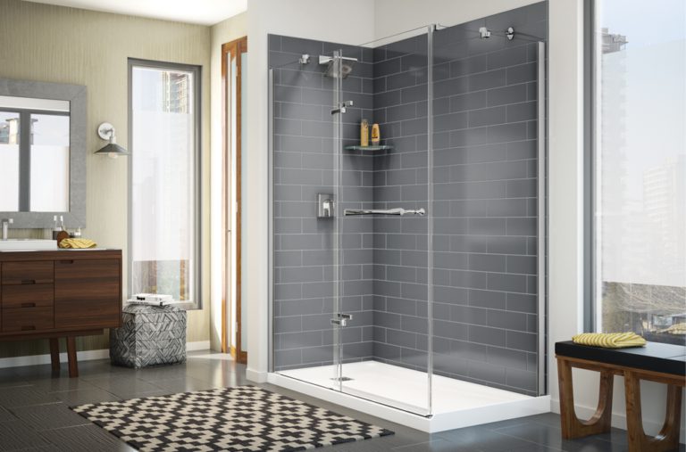 Maax Olympia 60"x32" Shower Base Left Drain J&H Builder's Warehouse