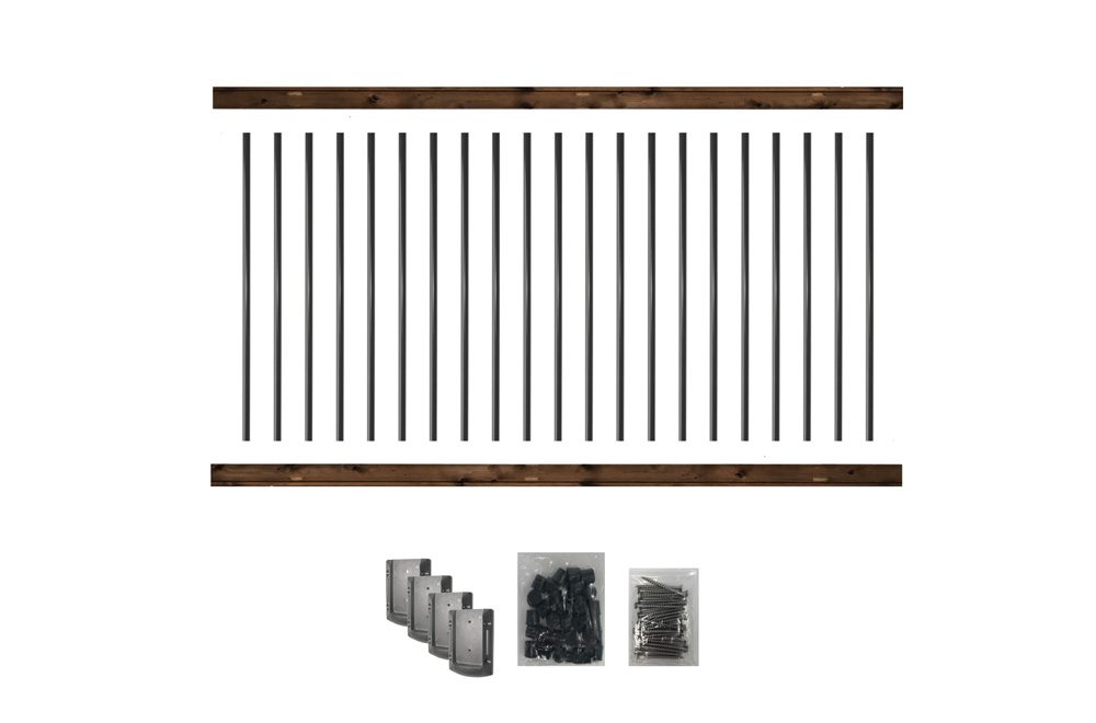 NUVO 42 INCH TRADITIONAL DECK RAILING KIT - 8FT RKB8-42 (3)
