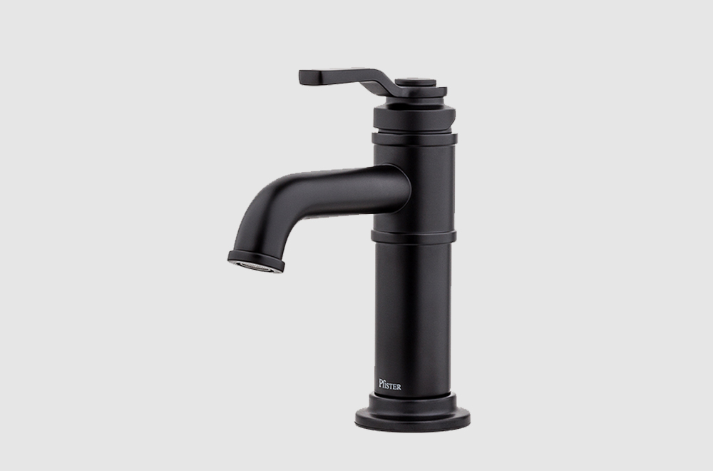 Pfister Breckenridge lavatory faucet matte black 1
