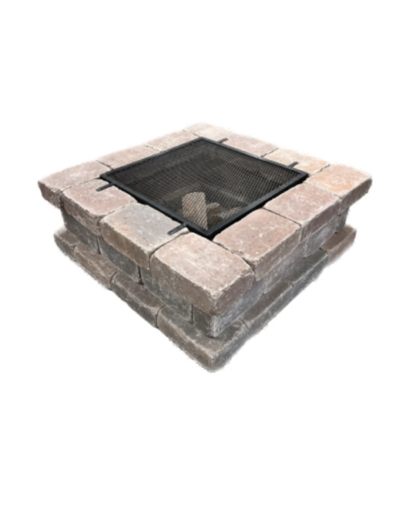 square fire pit grill 2