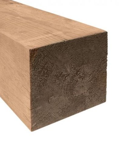 6x6 brown rough timber