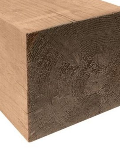 8x8 brown rough timber