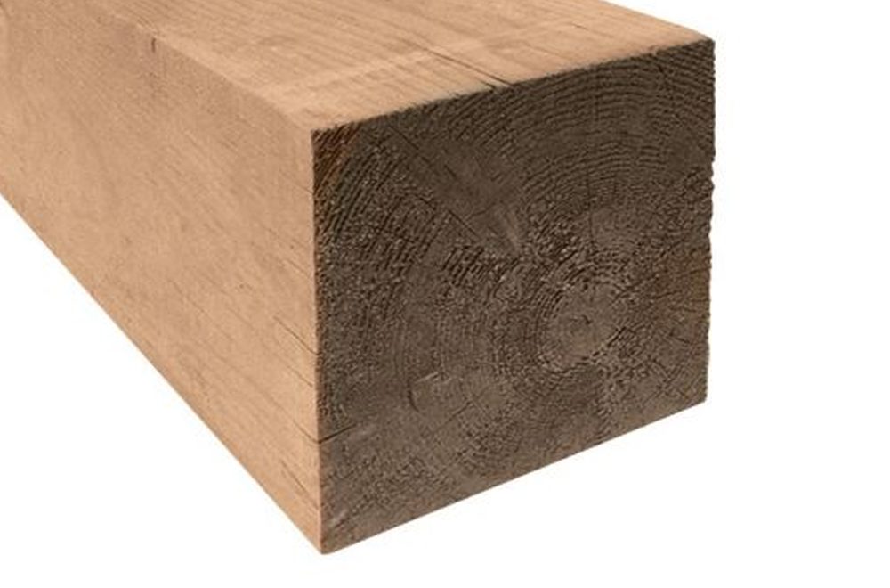 8x8 brown rough timber