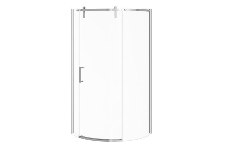 Maax Outback Round Shower Door Left Hand Door Opening J&H Builder's