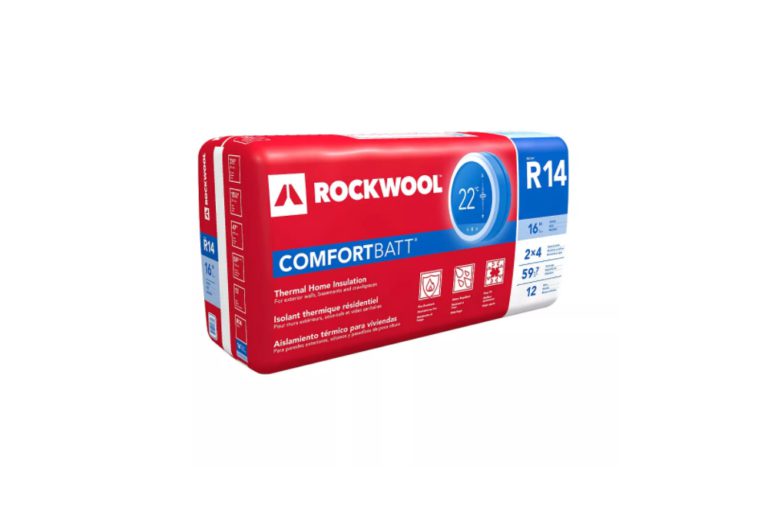 Rockwool R1416" Wood Stud Comfort Batt Insulation 59.7sq' J&H
