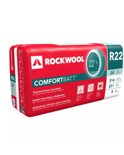 Rockwool Comfort Batt R22-24 R2223R