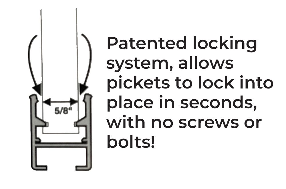 Urban Rail Component System - locking system