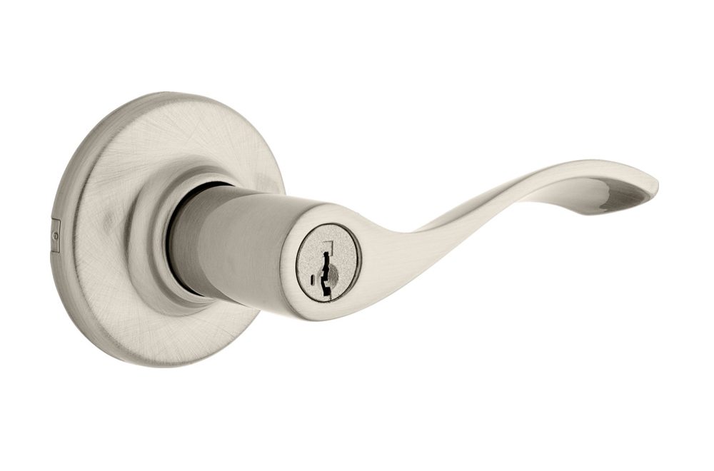 belmont-entry-lever-featuring-smartkey-in-satin-nickel
