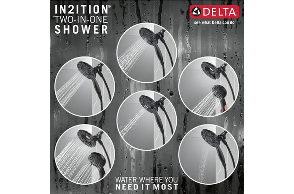 Delta In2ition Delta In2ition matte black 75491BL-140 4