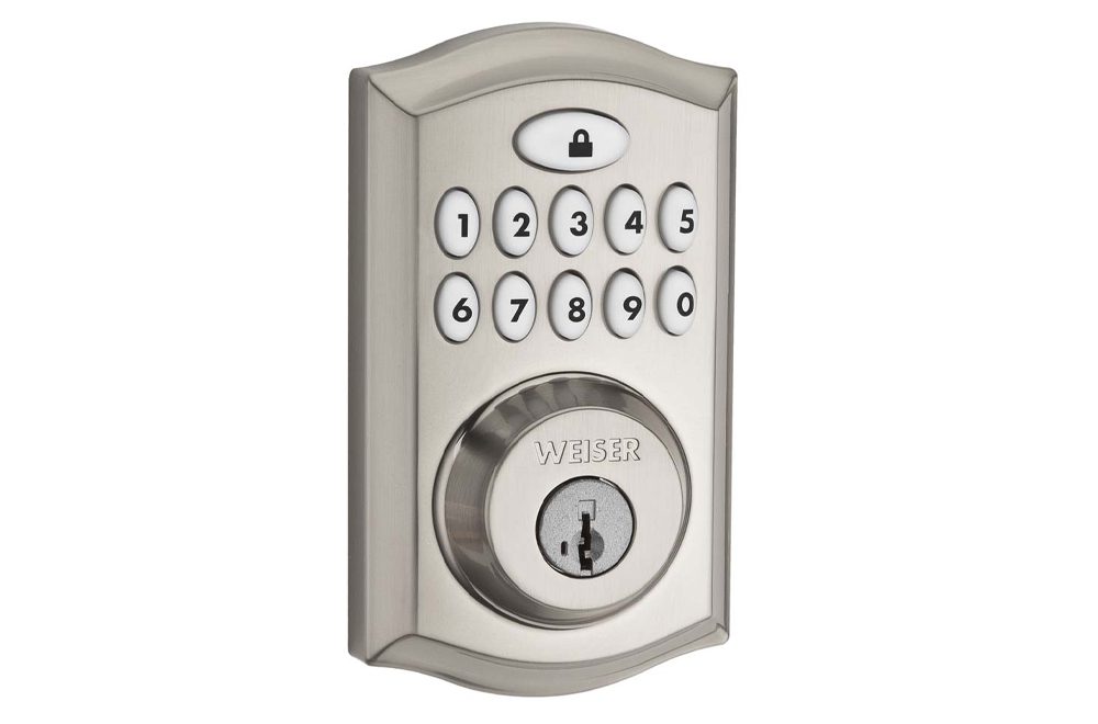 Smartcode-10-traditional-electronic-lock-featuring-smartkey-in-satin-nickel