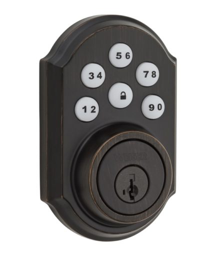 Smartcode-5-traditional-electronic-lock-featuring-smartkey-in-venetian-bronze