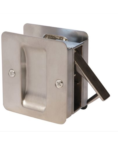 W1030-square-pocket-door-lock-passage-in-satin-chrome