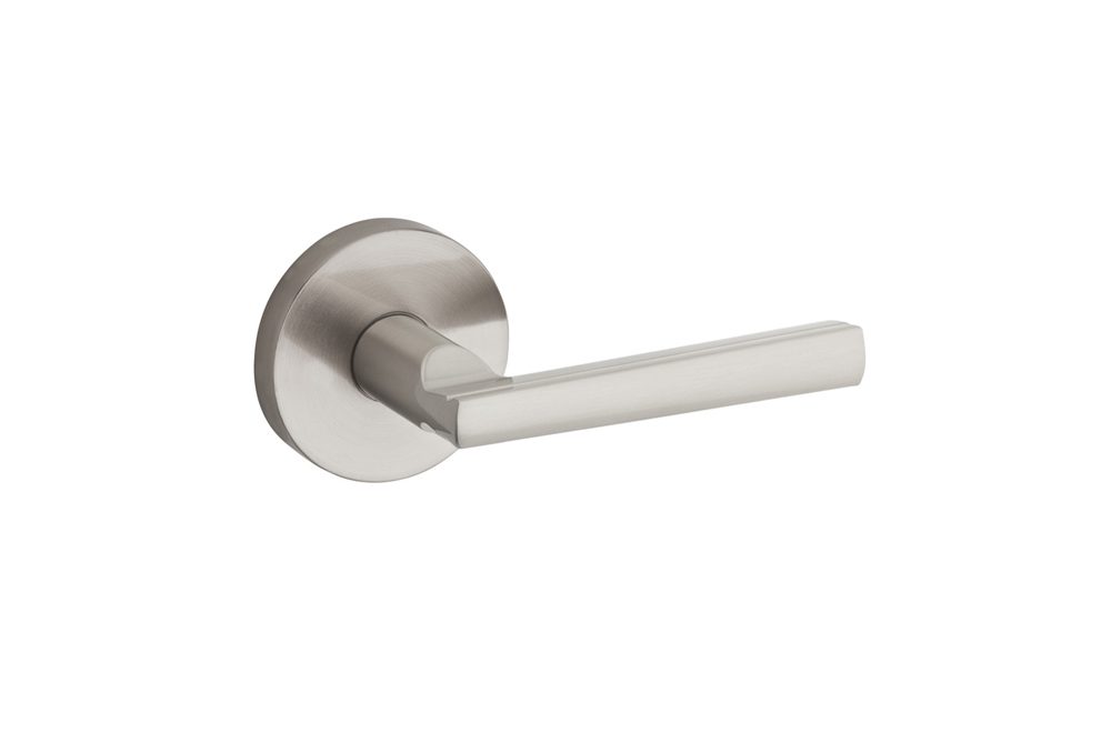 montreal-round-passage-lever-in-satin-chrome 1