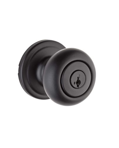 troy-entry-knob-featuring-smartkey-in-iron-black keyed 1