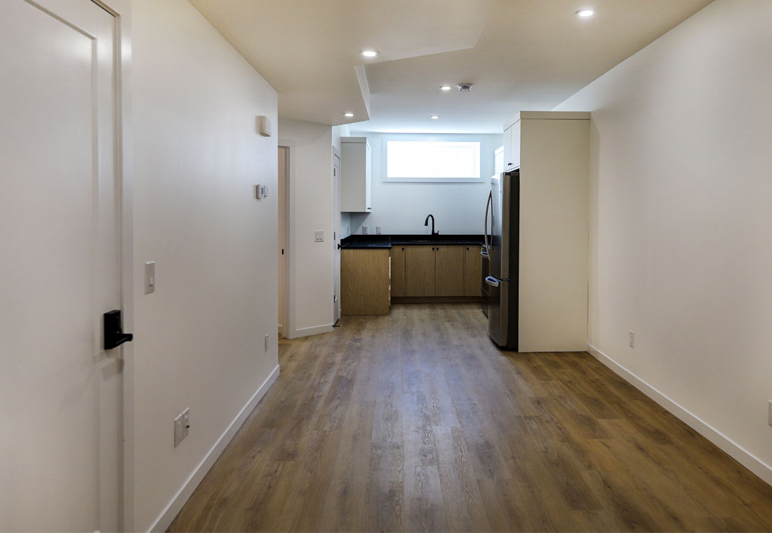 Secondary Suite Incentive Program - Basement Suite by J&H