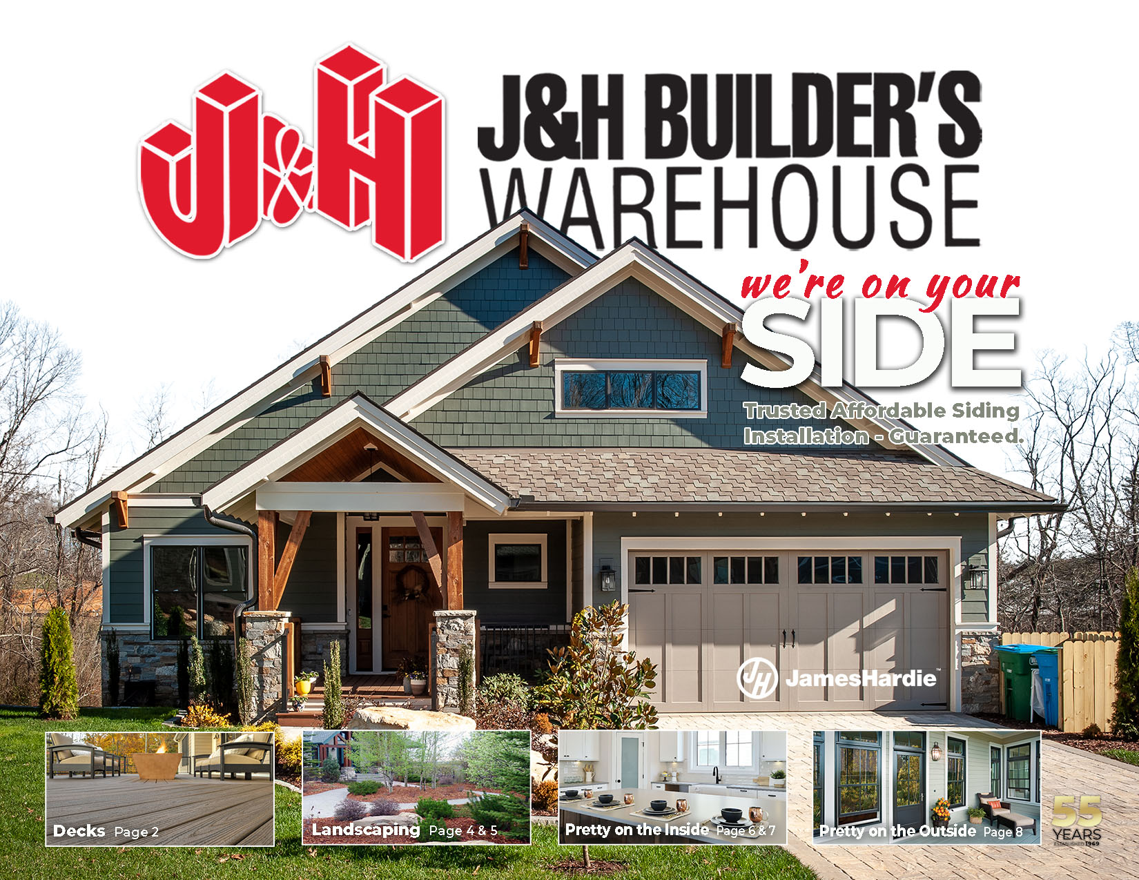 J&H Builder's Warehouse Saskatoon Home Improvement Flyer: July 31 – August 20, 2025