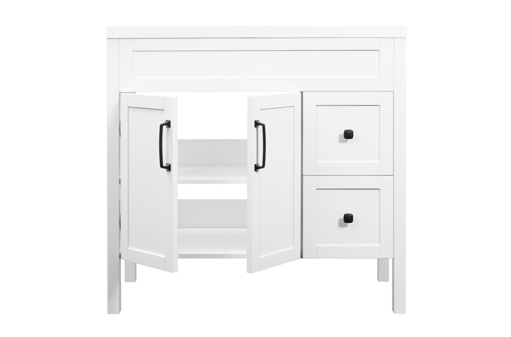 Luxo Nord 36.25 inch vanity - white 4