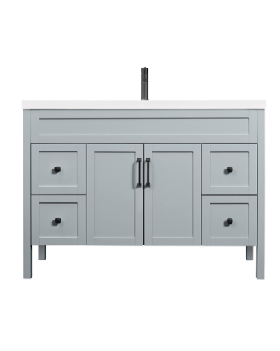 Luxo Nord 48.25 inch vanity - grey 5