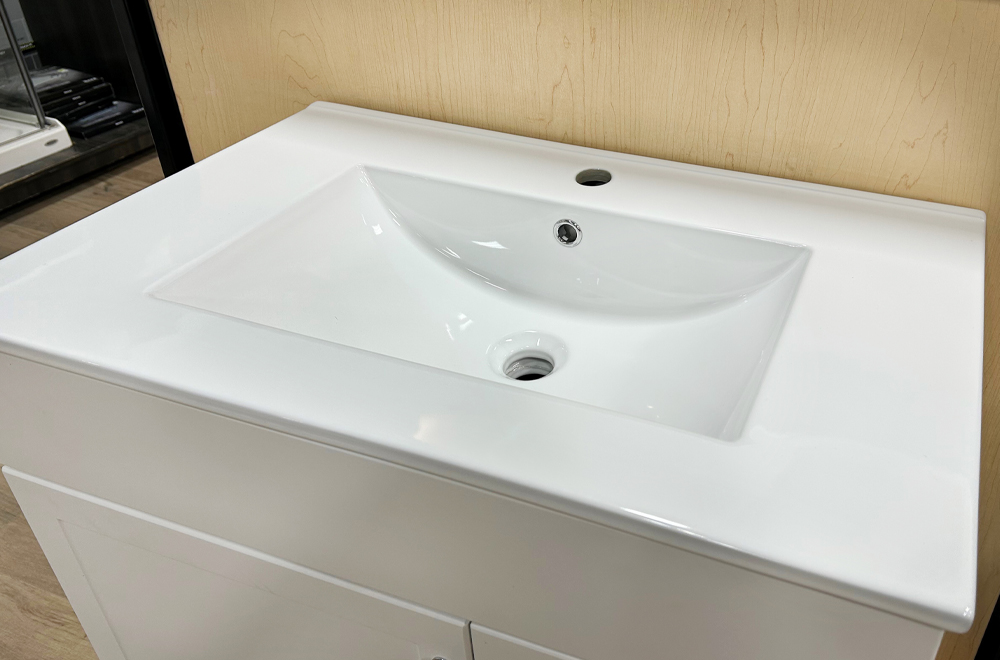 Presenza 30 inch Shaker Vanity - white 5