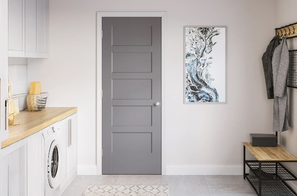 Metrie Bayshore prehung door