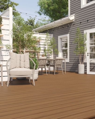 Trex enhance naturals cinnamon cove deck 1