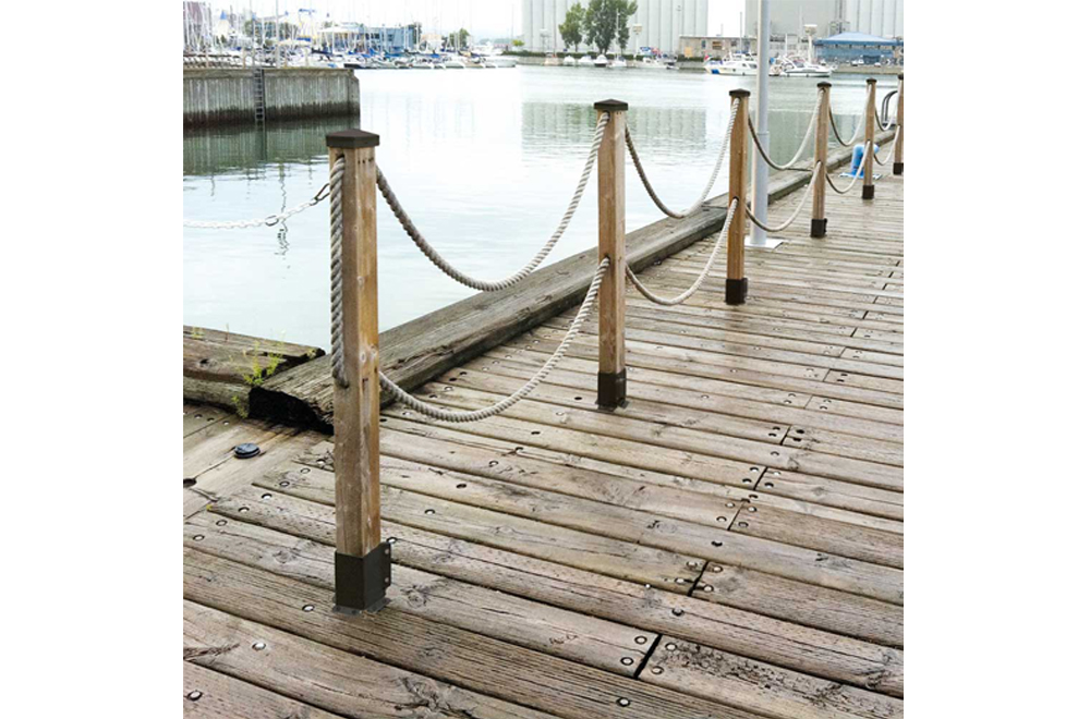 13060-04 Post Bolt Down Anchor 4