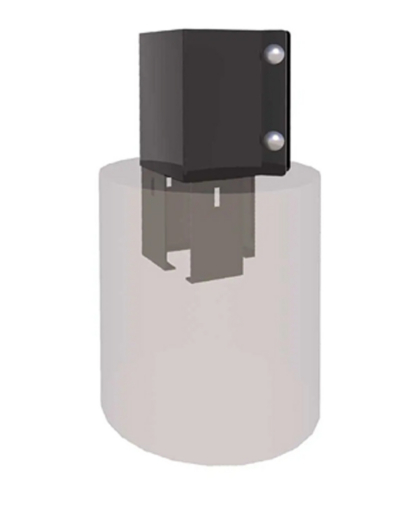 13063 Concrete post anchor 4