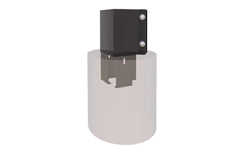 13063 Concrete post anchor 4